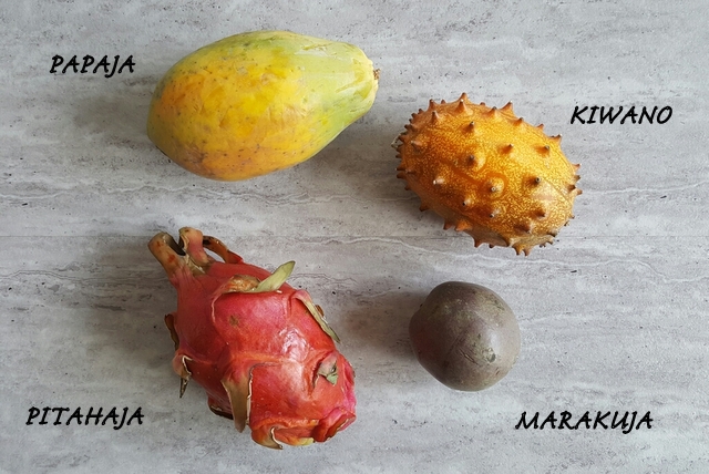 owoce tropikalne inne