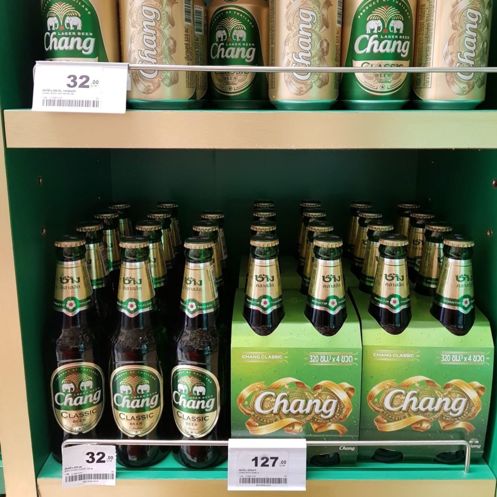 ceny w Bangkoku - piwo