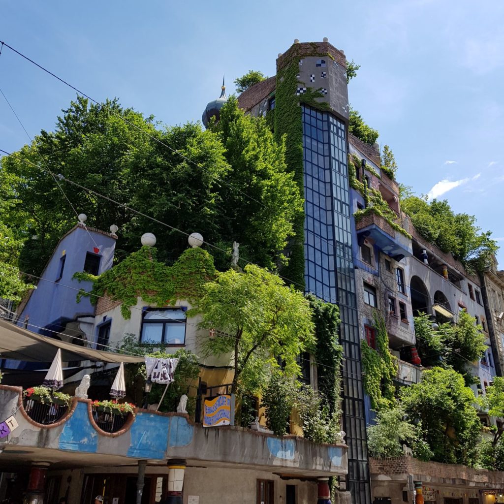 Hundertwasserhaus w Wiedniu