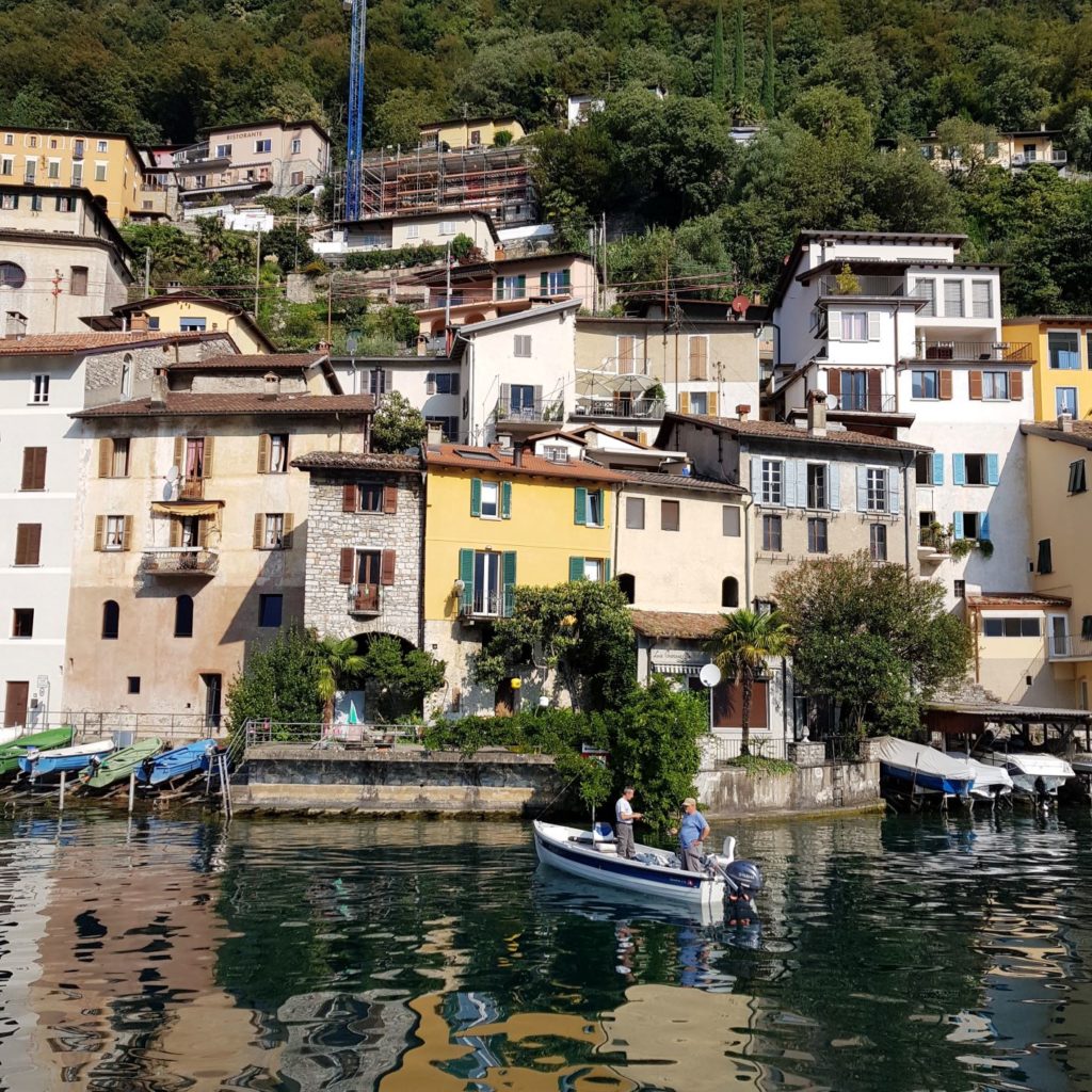 Gandria w Lugano Ticino