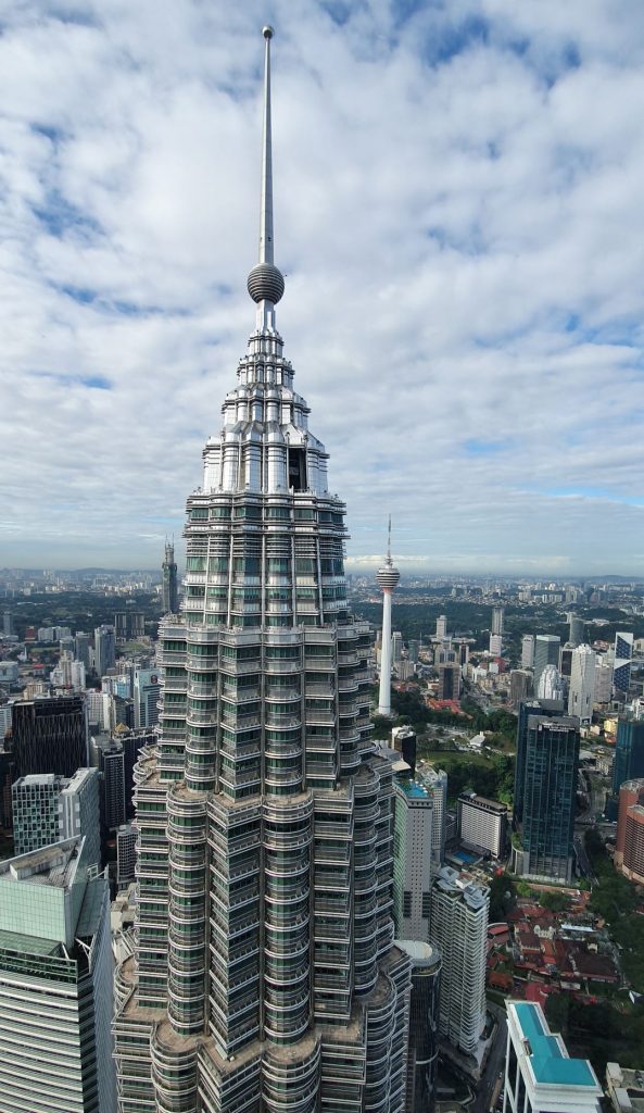Petronas Towers widok z góry