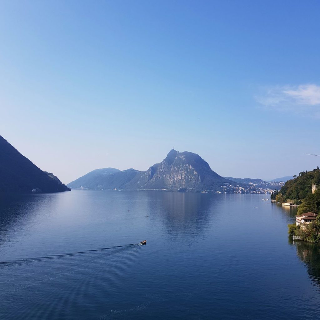 widoki na Lugano