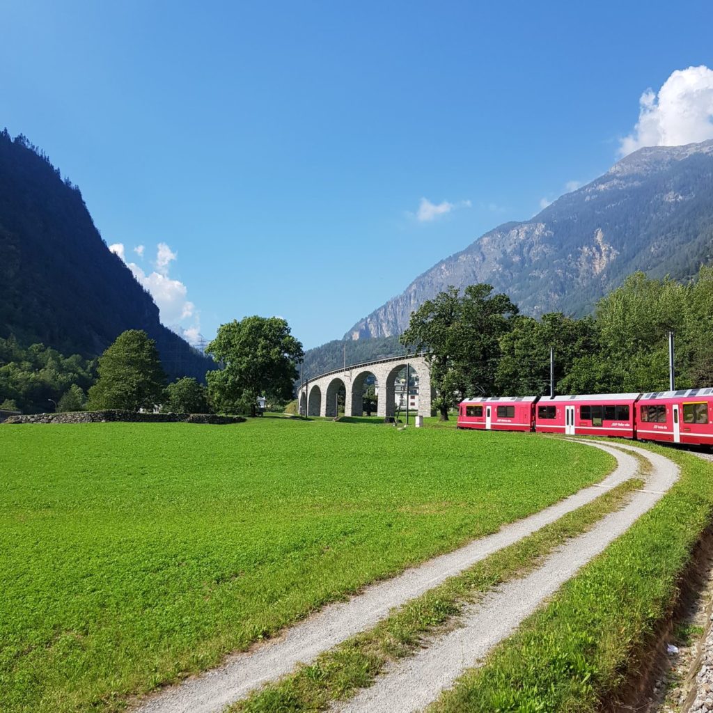 Bernina Express Wiadukt 